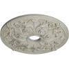 imageEkena Millwork CM23JA 23 58Inch OD x 3 78Inch ID x 2 18Inch P Jamie Ceiling MedallionHandPainted Pot of Cream Crackle