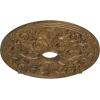 imageEkena Millwork CM23JA 23 58Inch OD x 3 78Inch ID x 2 18Inch P Jamie Ceiling MedallionHandPainted Rubbed Bronze