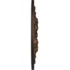 imageEkena Millwork CM23JA 23 58Inch OD x 3 78Inch ID x 2 18Inch P Jamie Ceiling MedallionHandPainted Rust