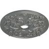 imageEkena Millwork CM23JA 23 58Inch OD x 3 78Inch ID x 2 18Inch P Jamie Ceiling MedallionHandPainted Silver