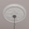 imageEkena Millwork CM23LU 23 34Inch OD x 3 58Inch ID x 1 78Inch P Luton Leaf Ceiling MedallionFactory Primed