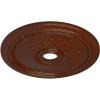 imageEkena Millwork CM24DIGGS Diane Ceiling Medallion 24OD x 3 58ID x 1 14P Fits Canopies up to 6 14 HandPainted Green GoldHandPainted Burnished Mahogany Crackle