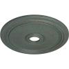 imageEkena Millwork CM24DIGGS Diane Ceiling Medallion 24OD x 3 58ID x 1 14P Fits Canopies up to 6 14 HandPainted Green GoldHandPainted Cloud Burst Crackle
