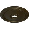 imageEkena Millwork CM24DIGGS Diane Ceiling Medallion 24OD x 3 58ID x 1 14P Fits Canopies up to 6 14 HandPainted Green GoldHandPainted Green Gold