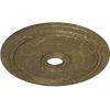 imageEkena Millwork CM24DIGGS Diane Ceiling Medallion 24OD x 3 58ID x 1 14P Fits Canopies up to 6 14 HandPainted Green GoldHandPainted Mississippi Mud Crackle