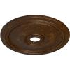 imageEkena Millwork CM24DIGGS Diane Ceiling Medallion 24OD x 3 58ID x 1 14P Fits Canopies up to 6 14 HandPainted Green GoldHandPainted Root Beer Crackle