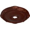 imageEkena Millwork CM27HE Heaton Ceiling Medallion 27 12OD x 3 78ID x 2 14P Fits Canopies up to 6 12 Factory PrimedAntique Copper Metallic Series