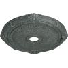 imageEkena Millwork CM27HE Heaton Ceiling Medallion 27 12OD x 3 78ID x 2 14P Fits Canopies up to 6 12 Factory PrimedAthenian Green Crackle Flat Finish