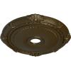 imageEkena Millwork CM27HE Heaton Ceiling Medallion 27 12OD x 3 78ID x 2 14P Fits Canopies up to 6 12 Factory PrimedBrass Metallic Series