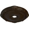 imageEkena Millwork CM27HE Heaton Ceiling Medallion 27 12OD x 3 78ID x 2 14P Fits Canopies up to 6 12 Factory PrimedBronze Metallic Series