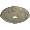 imageEkena Millwork CM27HE Heaton Ceiling Medallion 27 12OD x 3 78ID x 2 14P Fits Canopies up to 6 12 Factory PrimedCastle Stone Crackle Flat Finish