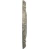 imageEkena Millwork CM27HE Heaton Ceiling Medallion 27 12OD x 3 78ID x 2 14P Fits Canopies up to 6 12 Factory PrimedCastle Stone Crackle Flat Finish
