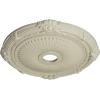 imageEkena Millwork CM27HE Heaton Ceiling Medallion 27 12OD x 3 78ID x 2 14P Fits Canopies up to 6 12 Factory PrimedClear Yellow Flat Finish