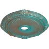 imageEkena Millwork CM27HE Heaton Ceiling Medallion 27 12OD x 3 78ID x 2 14P Fits Canopies up to 6 12 Factory PrimedCopper Green Patina Metallic Series