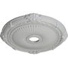 imageEkena Millwork CM27HE Heaton Ceiling Medallion 27 12OD x 3 78ID x 2 14P Fits Canopies up to 6 12 Factory PrimedFrost Flat Finish