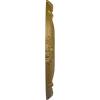 imageEkena Millwork CM27HE Heaton Ceiling Medallion 27 12OD x 3 78ID x 2 14P Fits Canopies up to 6 12 Factory PrimedGold Rush Metallic Series