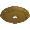 imageEkena Millwork CM27HE Heaton Ceiling Medallion 27 12OD x 3 78ID x 2 14P Fits Canopies up to 6 12 Factory PrimedGold Rush Metallic Series