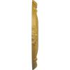imageEkena Millwork CM27HE Heaton Ceiling Medallion 27 12OD x 3 78ID x 2 14P Fits Canopies up to 6 12 Factory PrimedIridescent Gold Metallic Series