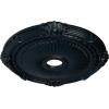 imageEkena Millwork CM27HE Heaton Ceiling Medallion 27 12OD x 3 78ID x 2 14P Fits Canopies up to 6 12 Factory PrimedNight Shade Flat Finish