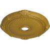 imageEkena Millwork CM27HE Heaton Ceiling Medallion 27 12OD x 3 78ID x 2 14P Fits Canopies up to 6 12 Factory PrimedPharaohs Gold Metallic Series