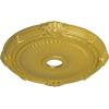 imageEkena Millwork CM27HE Heaton Ceiling Medallion 27 12OD x 3 78ID x 2 14P Fits Canopies up to 6 12 Factory PrimedRich Gold Metallic Series
