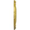 imageEkena Millwork CM27HE Heaton Ceiling Medallion 27 12OD x 3 78ID x 2 14P Fits Canopies up to 6 12 Factory PrimedRich Gold Metallic Series