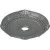 imageEkena Millwork CM27HE Heaton Ceiling Medallion 27 12OD x 3 78ID x 2 14P Fits Canopies up to 6 12 Factory PrimedSilver Metallic Series