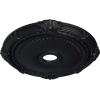 imageEkena Millwork CM27HE Heaton Ceiling Medallion 27 12OD x 3 78ID x 2 14P Fits Canopies up to 6 12 Factory PrimedSteel Gray Metallic Series