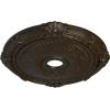 imageEkena Millwork CM27HE Heaton Ceiling Medallion 27 12OD x 3 78ID x 2 14P Fits Canopies up to 6 12 Factory PrimedStone Hearth Crackle Flat Finish