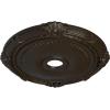 imageEkena Millwork CM27HE Heaton Ceiling Medallion 27 12OD x 3 78ID x 2 14P Fits Canopies up to 6 12 Factory PrimedStone Hearth Flat Finish