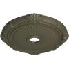 imageEkena Millwork CM27HE Heaton Ceiling Medallion 27 12OD x 3 78ID x 2 14P Fits Canopies up to 6 12 Factory PrimedWitch Hazel Flat Finish