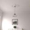 imageEkena Millwork CM30KTGLS  22 12W x 30 38H x 1 12P Katheryn Ceiling Medallion  Ceiling Medallion GoldFactory Primed