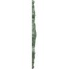 imageEkena Millwork CM30KTGLS  22 12W x 30 38H x 1 12P Katheryn Ceiling Medallion  Ceiling Medallion GoldHandPainted Athenian Green