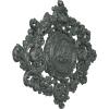 imageEkena Millwork CM30KTGLS  22 12W x 30 38H x 1 12P Katheryn Ceiling Medallion  Ceiling Medallion GoldHandPainted Athenian Green Crackle