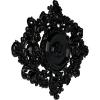 imageEkena Millwork CM30KTGLS  22 12W x 30 38H x 1 12P Katheryn Ceiling Medallion  Ceiling Medallion GoldHandPainted Black Pearl