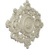 imageEkena Millwork CM30KTGLS  22 12W x 30 38H x 1 12P Katheryn Ceiling Medallion  Ceiling Medallion GoldHandPainted Clear Yellow