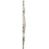 imageEkena Millwork CM30KTGLS  22 12W x 30 38H x 1 12P Katheryn Ceiling Medallion  Ceiling Medallion GoldHandPainted Clear Yellow