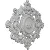 imageEkena Millwork CM30KTGLS  22 12W x 30 38H x 1 12P Katheryn Ceiling Medallion  Ceiling Medallion GoldHandPainted Frost