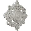 imageEkena Millwork CM30KTGLS  22 12W x 30 38H x 1 12P Katheryn Ceiling Medallion  Ceiling Medallion GoldHandPainted Pot of Cream