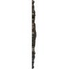 imageEkena Millwork CM30KTGLS  22 12W x 30 38H x 1 12P Katheryn Ceiling Medallion  Ceiling Medallion GoldHandPainted Stone Hearth