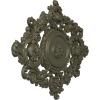 imageEkena Millwork CM30KTGLS  22 12W x 30 38H x 1 12P Katheryn Ceiling Medallion  Ceiling Medallion GoldHandPainted Witch Hazel