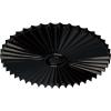 imageEkena Millwork CM34SH Shakuras Ceiling Medallion 33 78OD x 2P For Canopies up to 5 34 Factory PrimedHandPainted Black Pearl