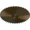 imageEkena Millwork CM34SH Shakuras Ceiling Medallion 33 78OD x 2P For Canopies up to 5 34 Factory PrimedHandPainted Brass
