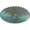 imageEkena Millwork CM34SH Shakuras Ceiling Medallion 33 78OD x 2P For Canopies up to 5 34 Factory PrimedHandPainted Copper Green Patina