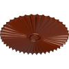 imageEkena Millwork CM34SH Shakuras Ceiling Medallion 33 78OD x 2P For Canopies up to 5 34 Factory PrimedHandPainted Firebrick