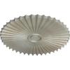 imageEkena Millwork CM34SH Shakuras Ceiling Medallion 33 78OD x 2P For Canopies up to 5 34 Factory PrimedHandPainted Flash Gold