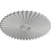 imageEkena Millwork CM34SH Shakuras Ceiling Medallion 33 78OD x 2P For Canopies up to 5 34 Factory PrimedHandPainted Frost