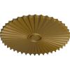 imageEkena Millwork CM34SH Shakuras Ceiling Medallion 33 78OD x 2P For Canopies up to 5 34 Factory PrimedHandPainted Gold