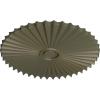 imageEkena Millwork CM34SH Shakuras Ceiling Medallion 33 78OD x 2P For Canopies up to 5 34 Factory PrimedHandPainted Painted Turtle