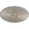 imageEkena Millwork CM34SH Shakuras Ceiling Medallion 33 78OD x 2P For Canopies up to 5 34 Factory PrimedHandPainted Pearl White